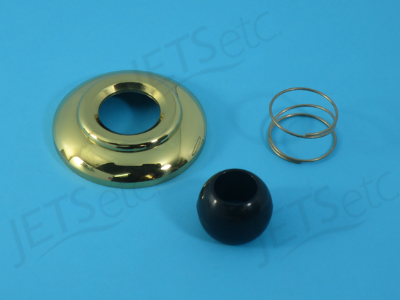 JET FACE VIP3 (ROUNDED FACE) METAL BRASS          